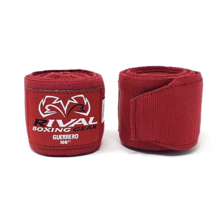 Rival Boxbandagen Guerrero 3,5m, Dunkelrot