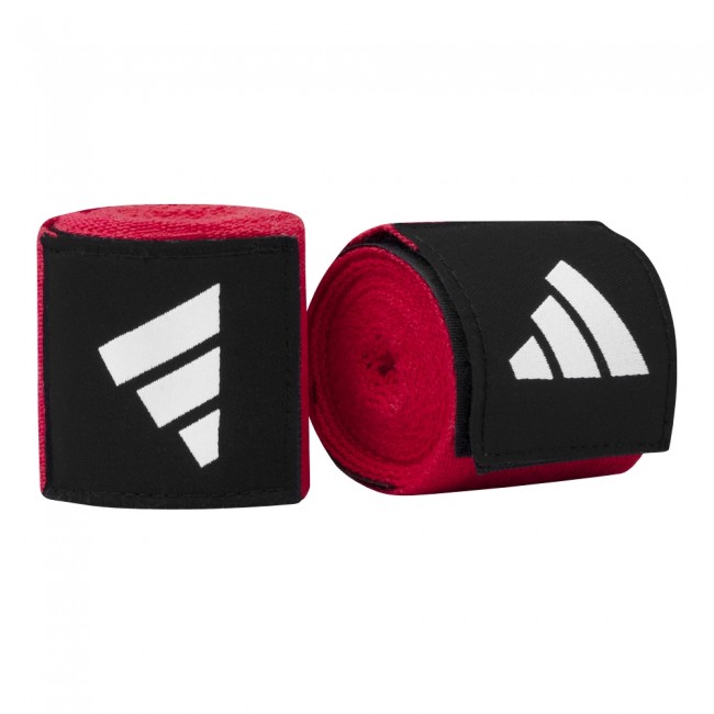 adidas Boxbandagen 4,5m Elastisch IBA Rules, Rot