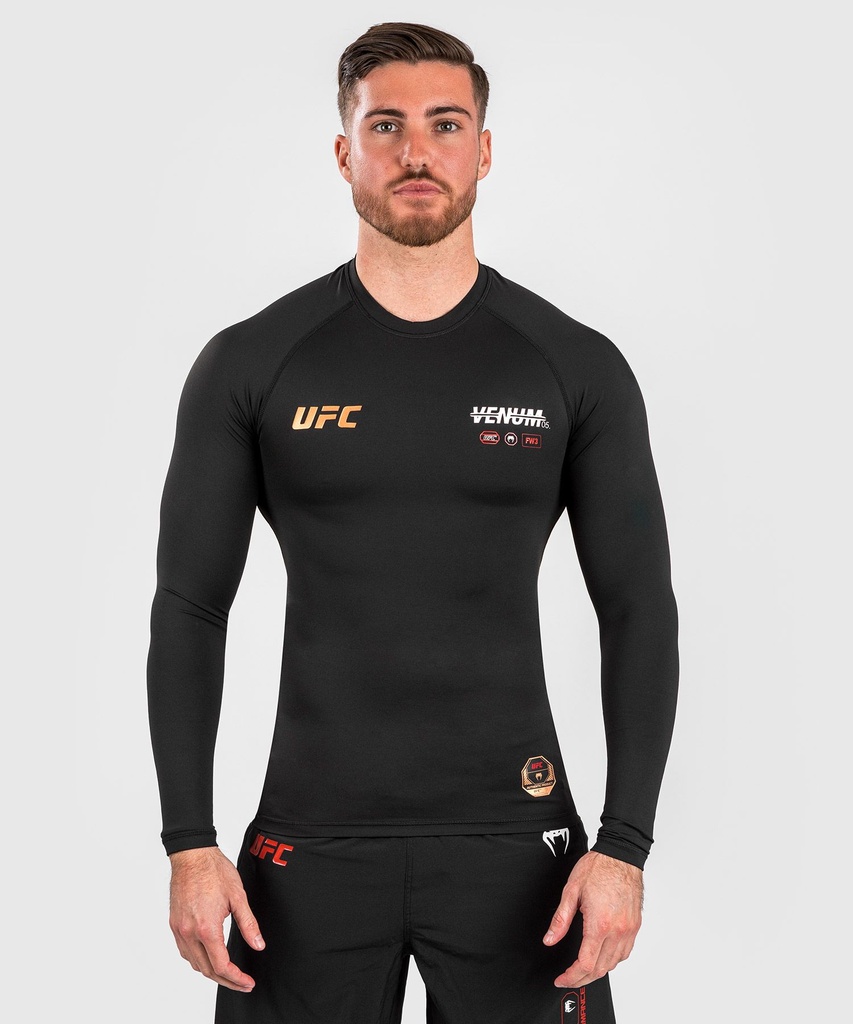 Venum Rash Guard UFC Adrenaline Fight Week, Black