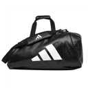 adidas Sporttasche 2in1 L PU, Schwarz-Weiß