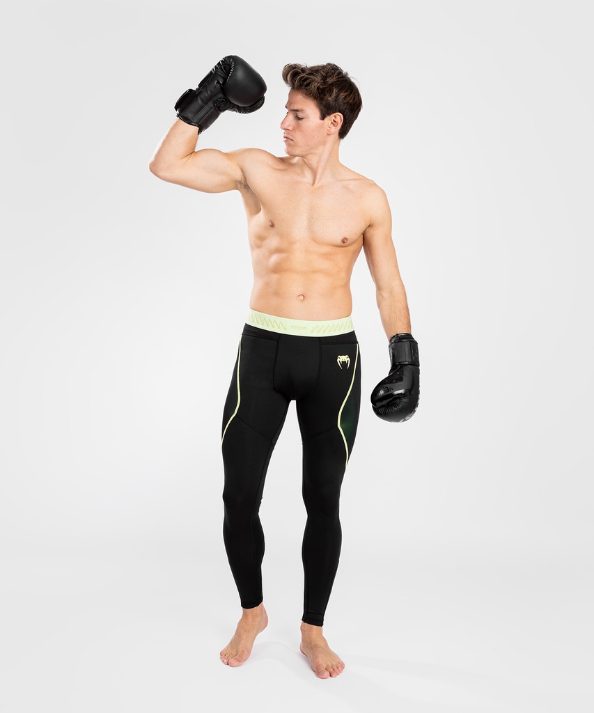 Venum Compression Pants Fusion 3.0, Black-Yellow