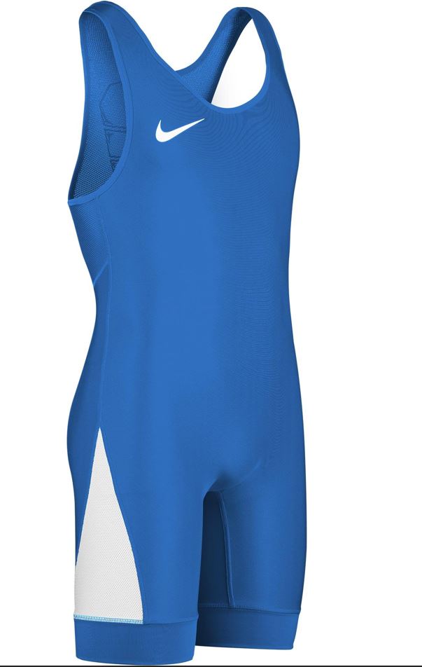 Nike Wrestling Singlet Grappler Elite, Royal-White