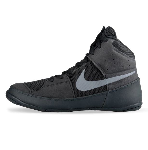 Nike Wrestling Shoes Fury, Black-Silver