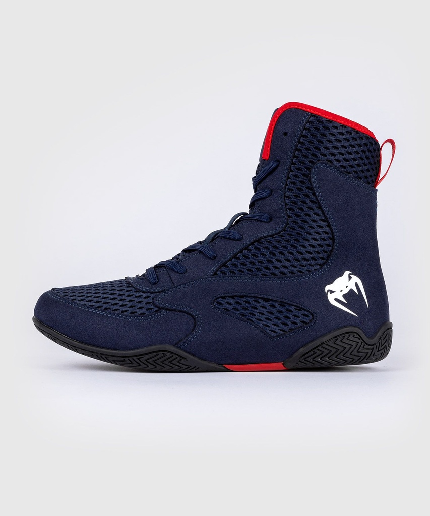 Venum Boxing Shoes Contender, Navy Blue-Red