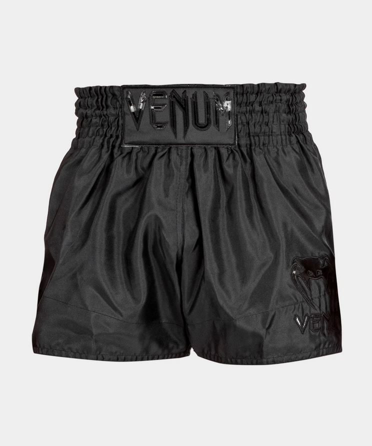 Venum Muay Thai Shorts Classic, Black