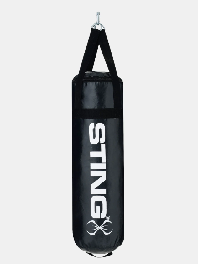 Sting Heavy Bag Super Series 115cm 20kg, Black