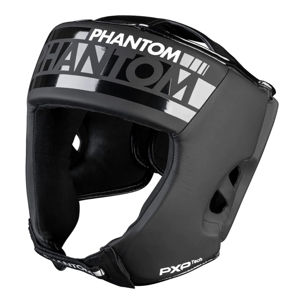 Phantom Kopfschutz Apex Open Face, Schwarz