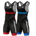 Phantom Wrestling Singlet Set Raptor Kids, Black-Blue + Black-Red