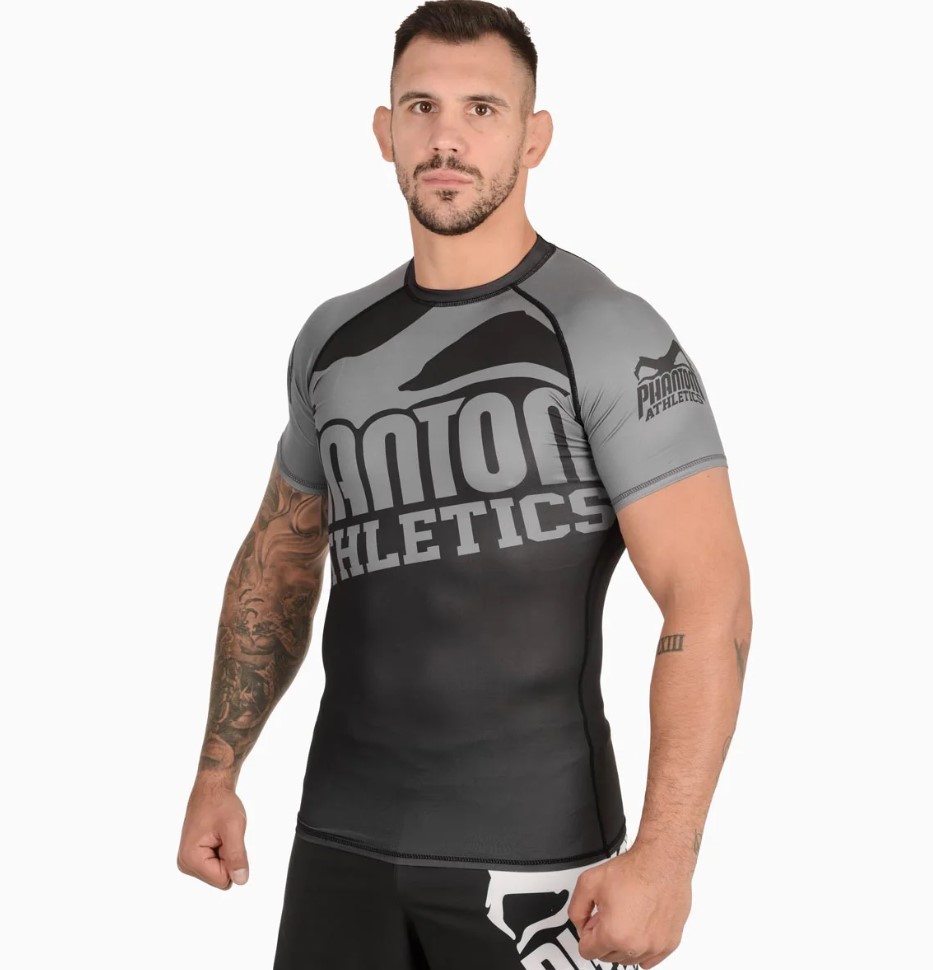 Phantom Rash Guard Supporter, Schwarz