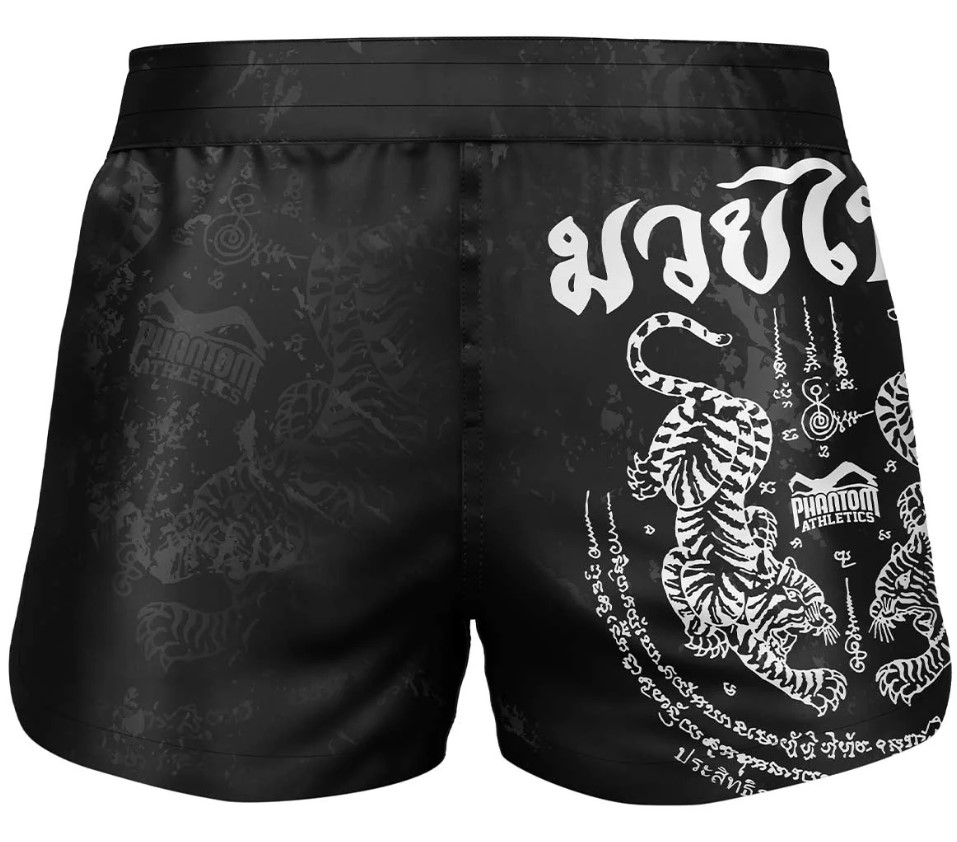 Phantom Fight Shorts Fusion Muay Thai, Black