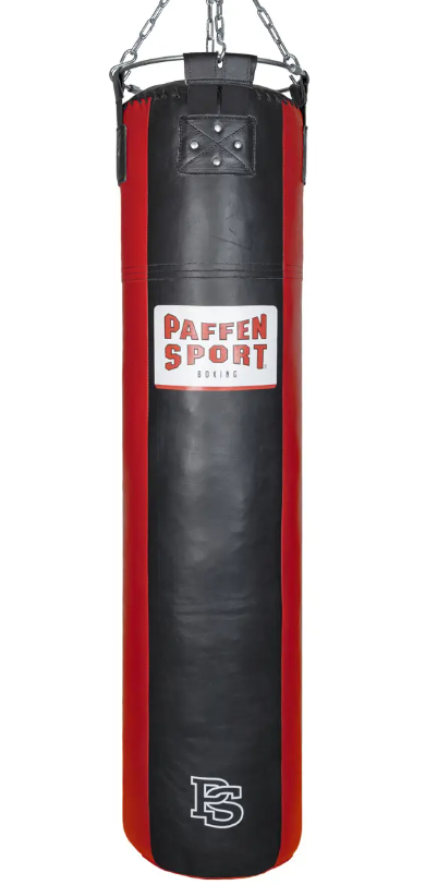 Paffen Sport Boxsack Star 120x35cm 45kg, Schwarz