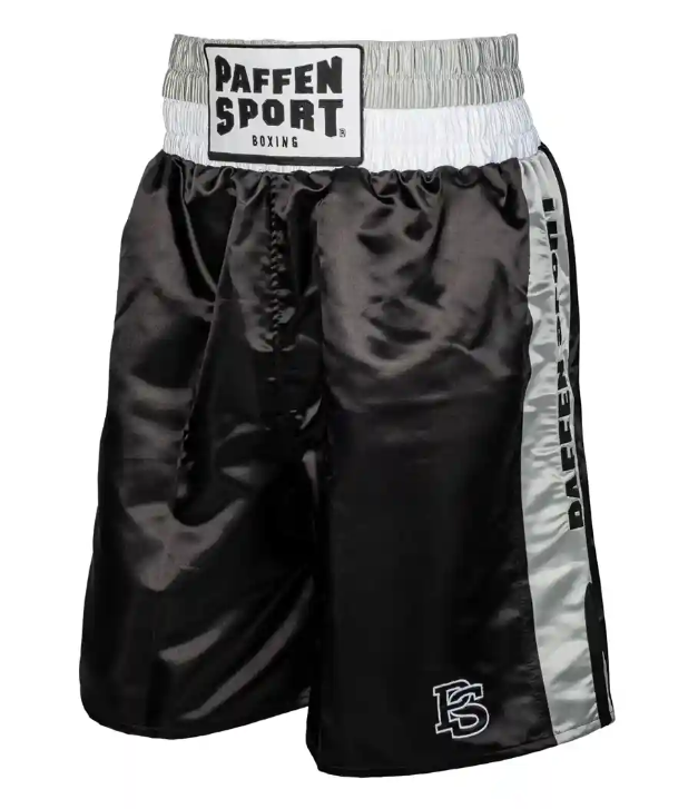 Paffen Sport Boxhosen Pro Mexican, Schwarz-Silber