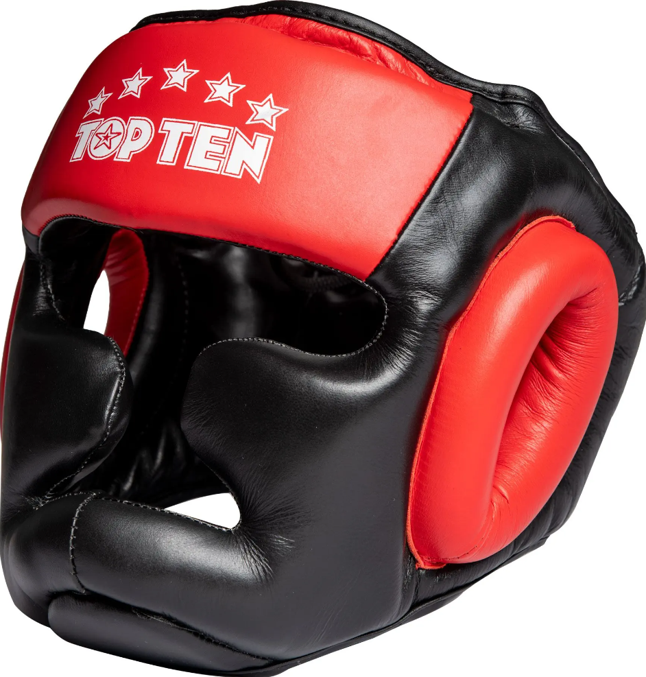 Top Ten Head Guard Sparring, Red