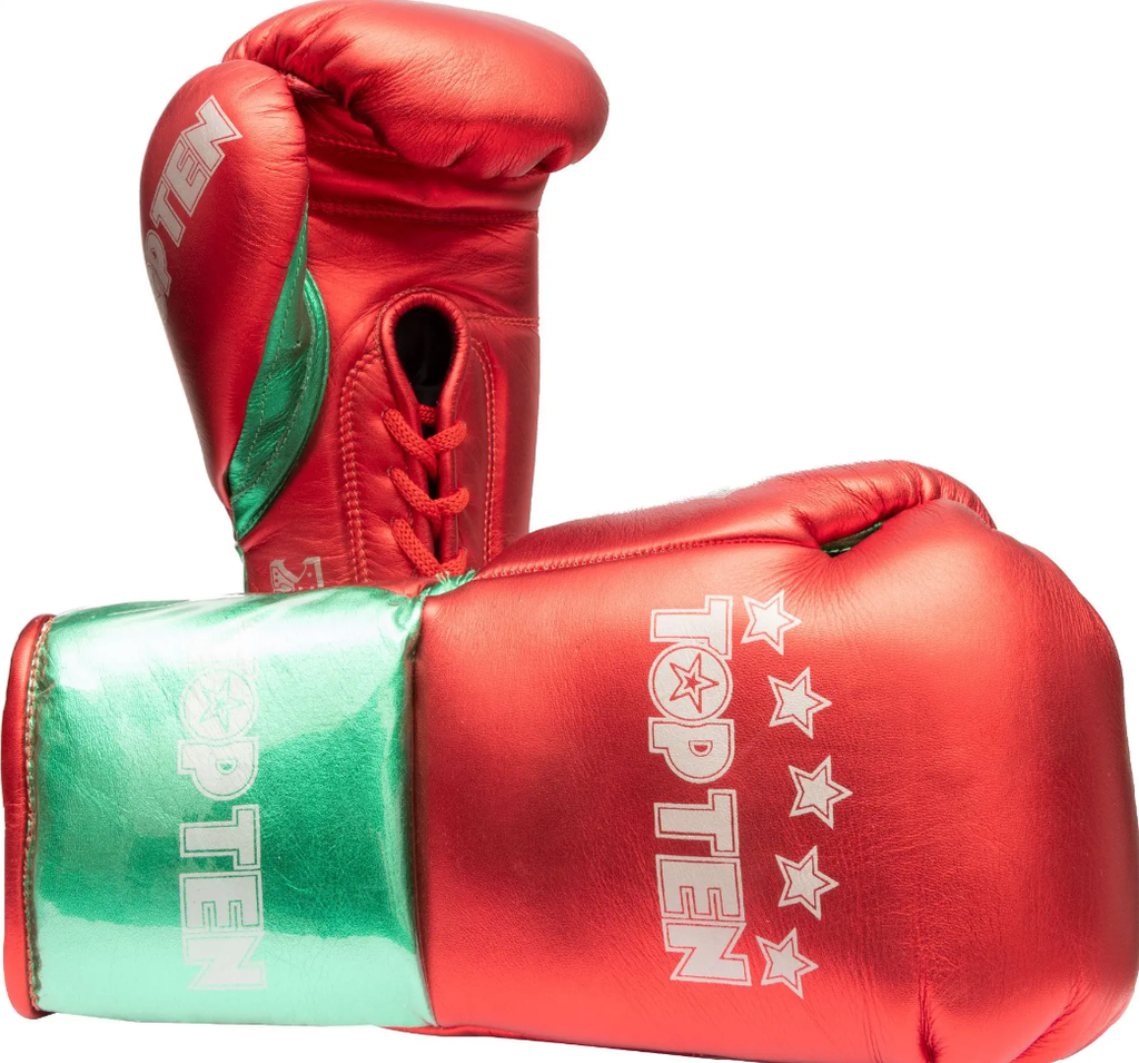 Top Ten Boxhandschuhe Pro MX Fight, Rot