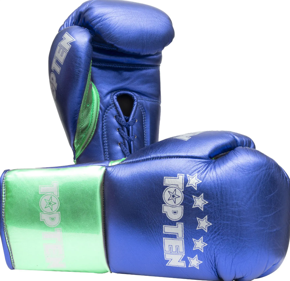 Top Ten Boxing Gloves Pro MX Fight, Blue