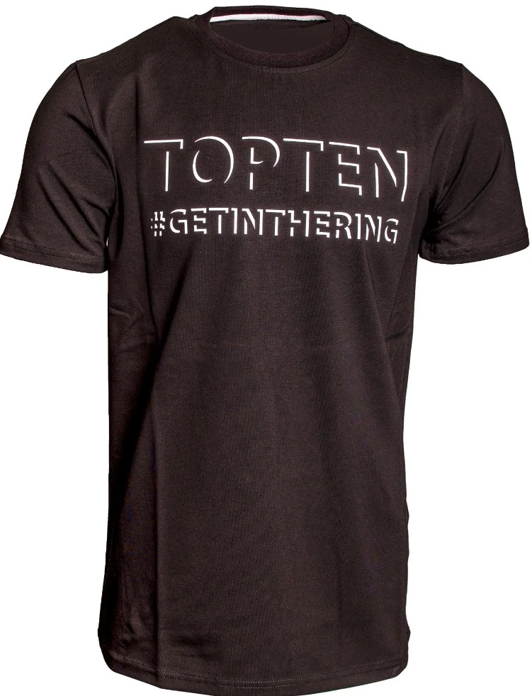 Top Ten T-Shirt Shadow, Schwarz