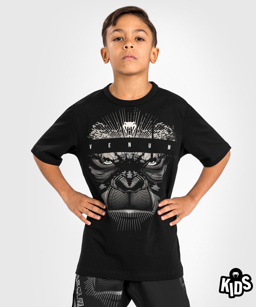 Venum T-Shirt Gorilla Jungle Kids, Black-White