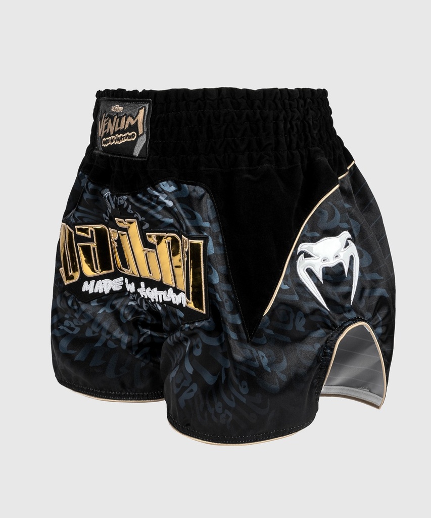 Venum Muay Thai Shorts Attack, Black-Gray