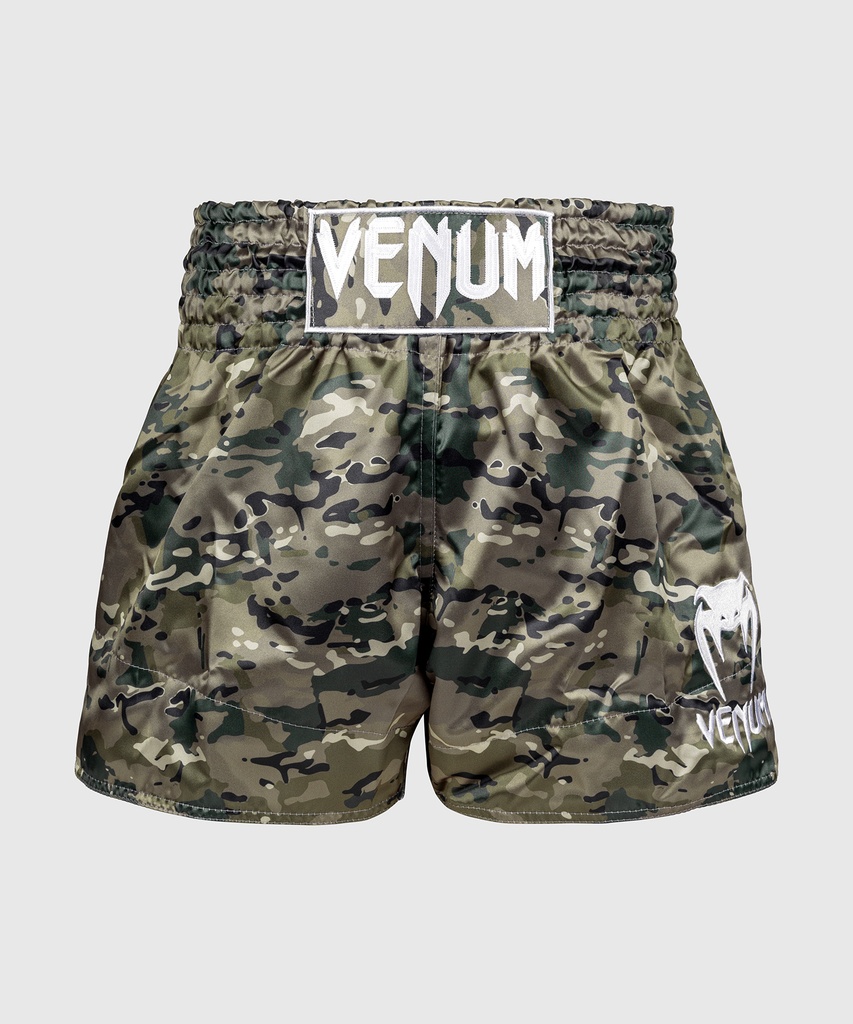 Venum Muay Thai Shorts Classic, Brown-Camo