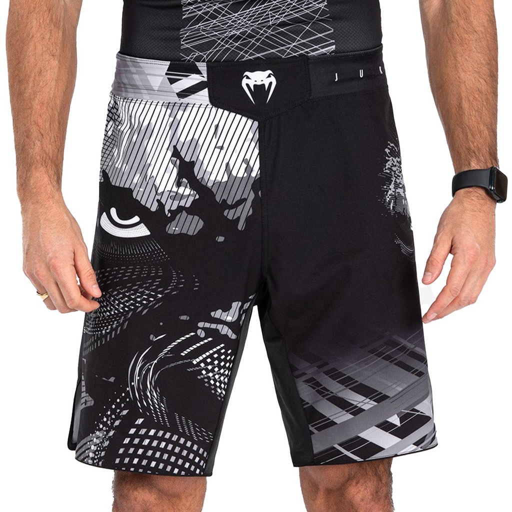 Venum Fight Shorts Gorilla Jungle, Black-White