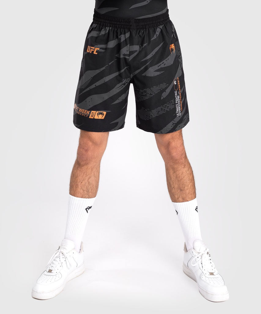 Venum Training Shorts UFC Adrenaline Fight Week Performance, Black-Camo