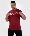 Venum T-Shirt UFC Classic, Rot-Weiß