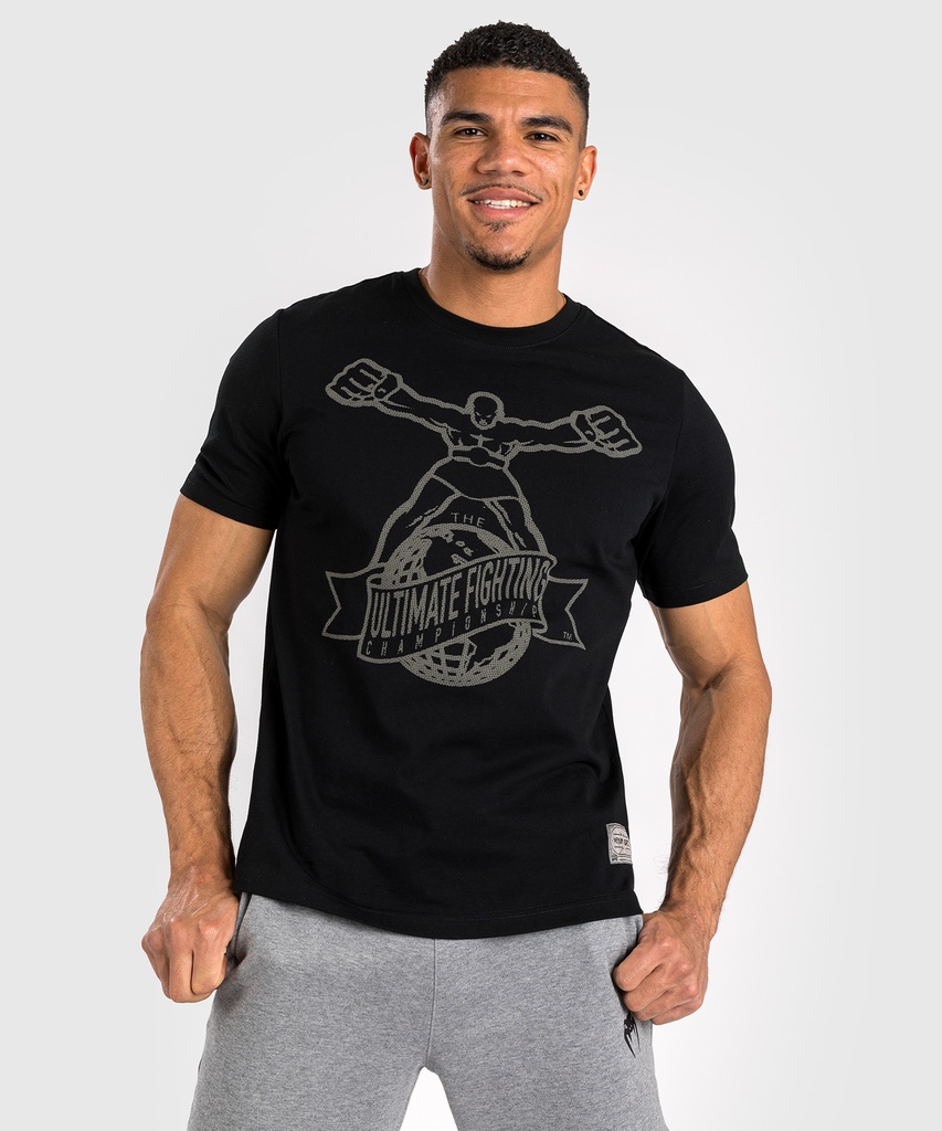 Venum T-Shirt UFC Ulti-Man, Schwarz-Grau