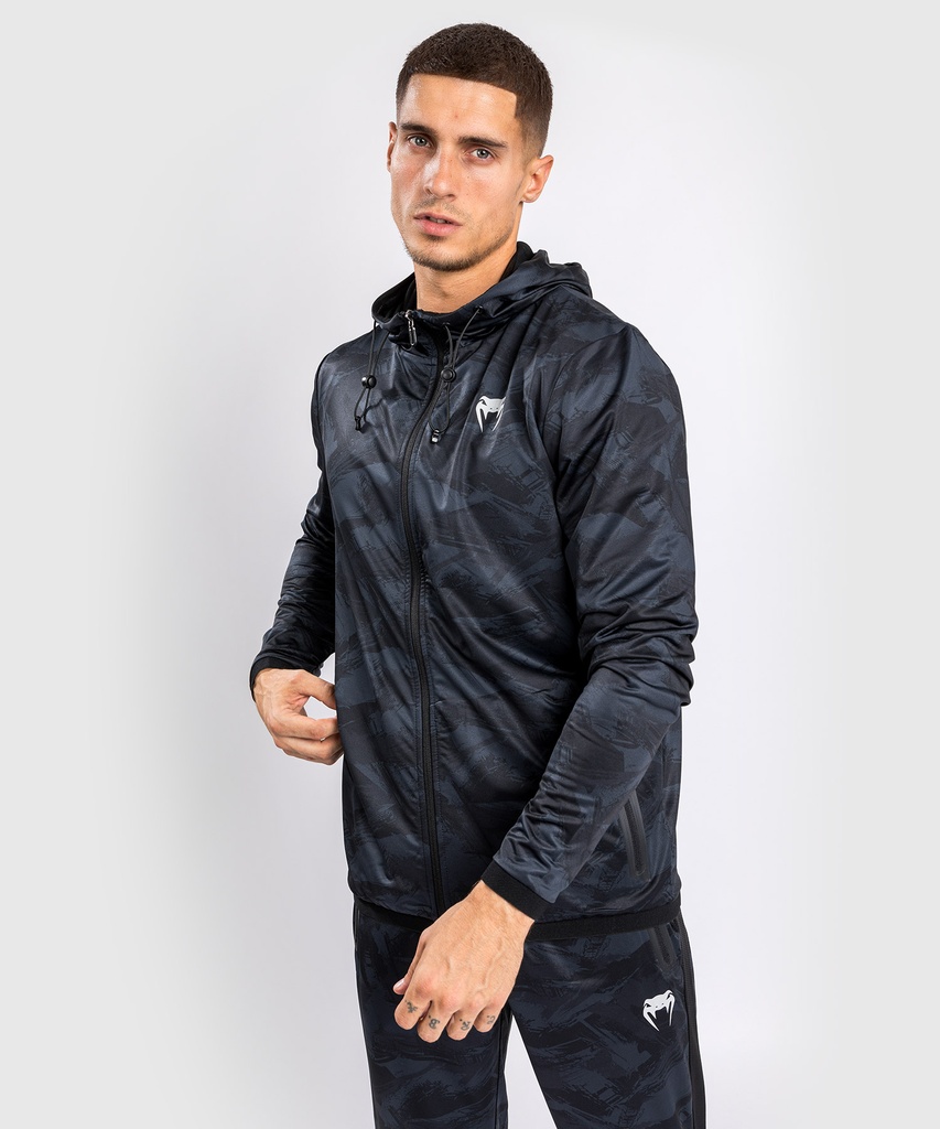 Venum Zip Hoodie Electron 3.0, Black-Camo