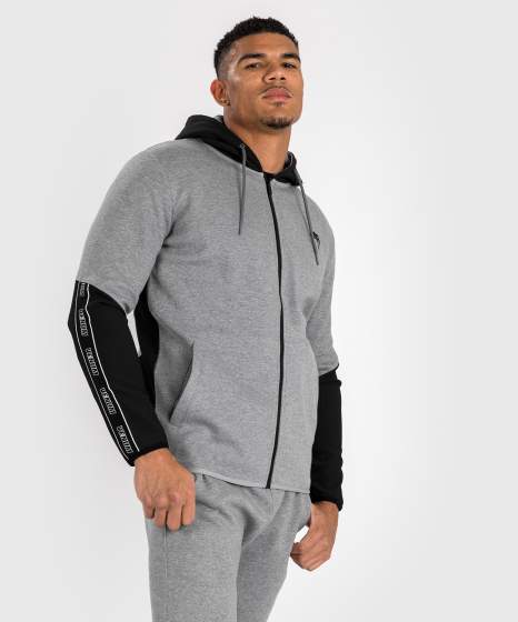 Venum Zip Hoodie Contender 4.0, Gray-Black