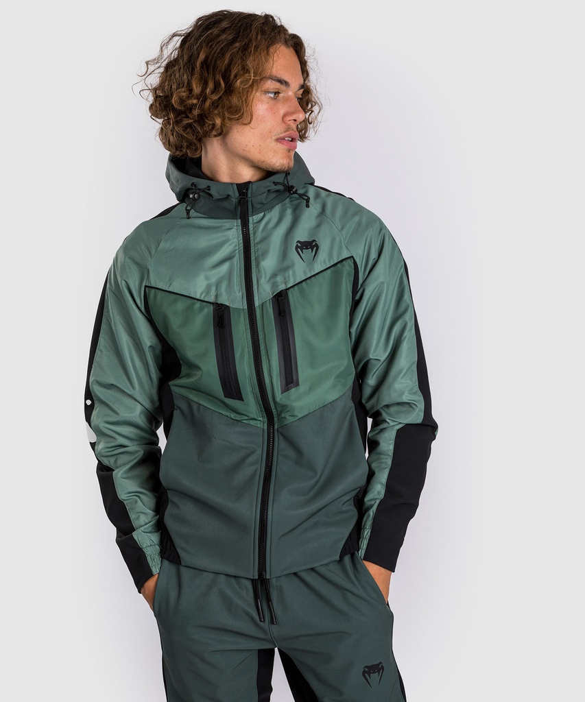 Venum Track Jacket Laser 3.0, Green-Black