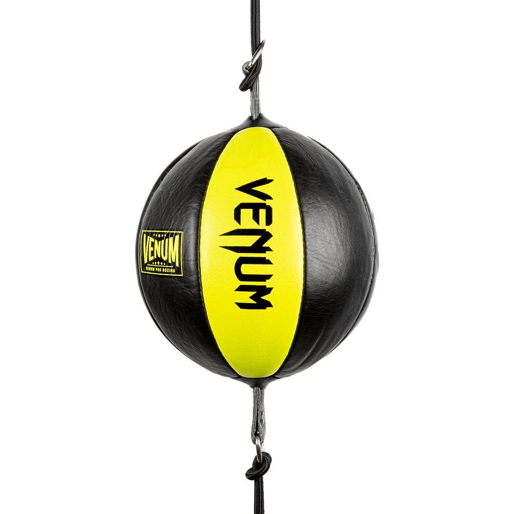 Venum Doppelendball Hurricane, Schwarz-Gelb