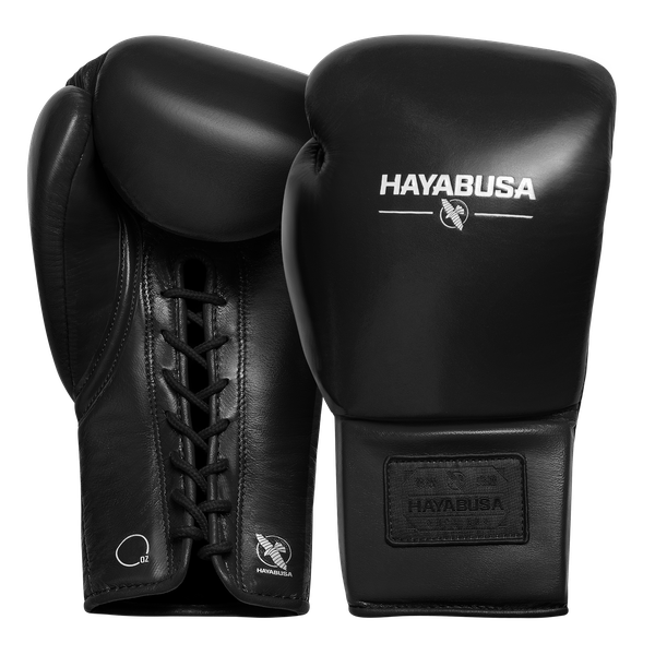 Hayabusa Boxing Gloves Pro Laces, Black