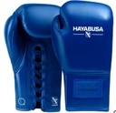 Hayabusa Boxhandschuhe Pro Fight Pferdehaar mit Schnürung, Blau