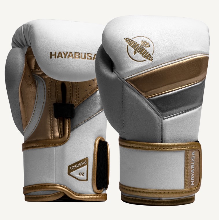 Hayabusa Boxhandschuhe T3 Kids, Weiß-Gold