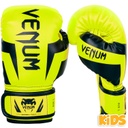 Venum Boxing Gloves Elite Kids, Neon Yellow