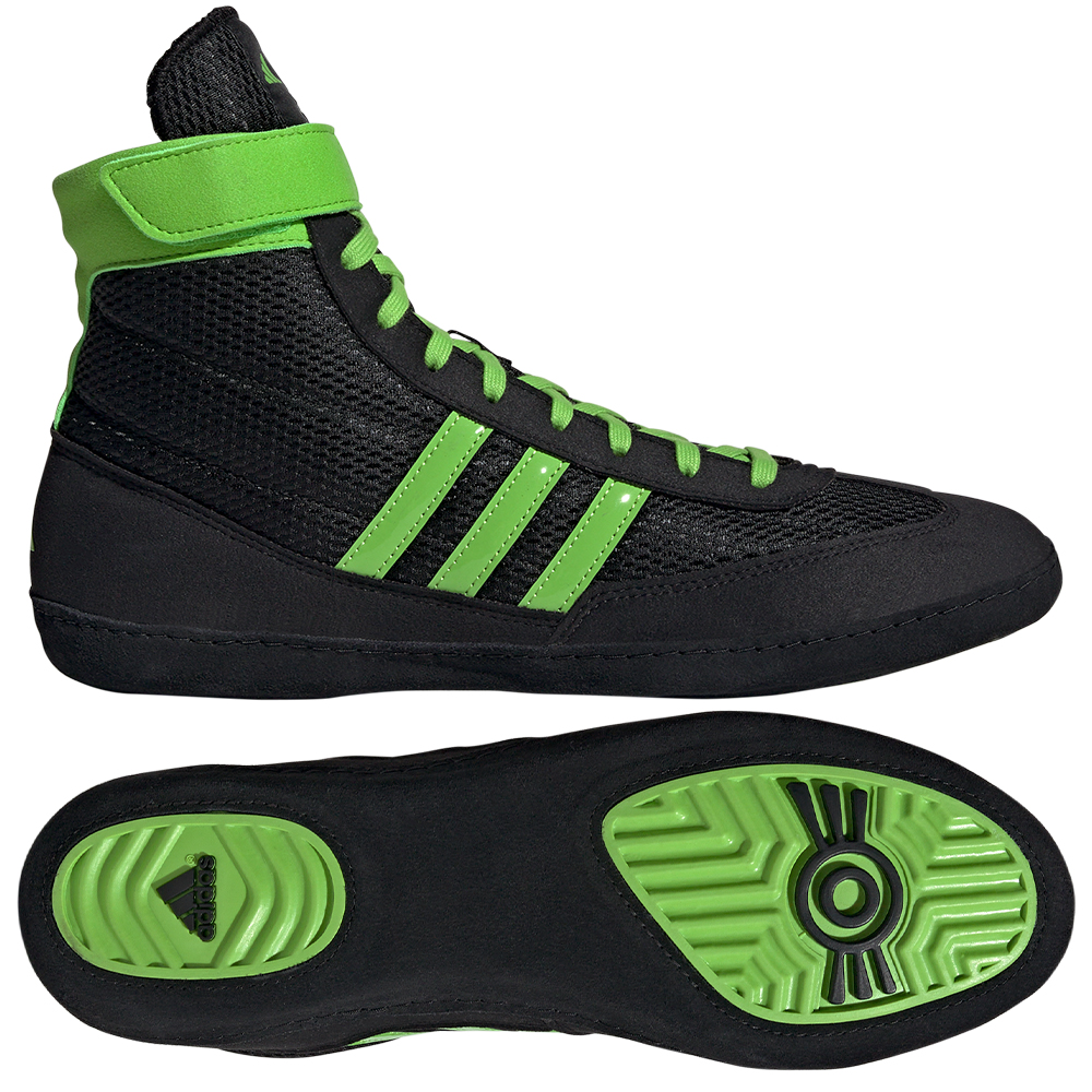 adidas Ringerschuhe Combat Speed IV, Schwarz-Grün