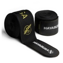 Hayabusa Boxbandagen Deluxe 4,5m Unelastisch, Schwarz-Gold