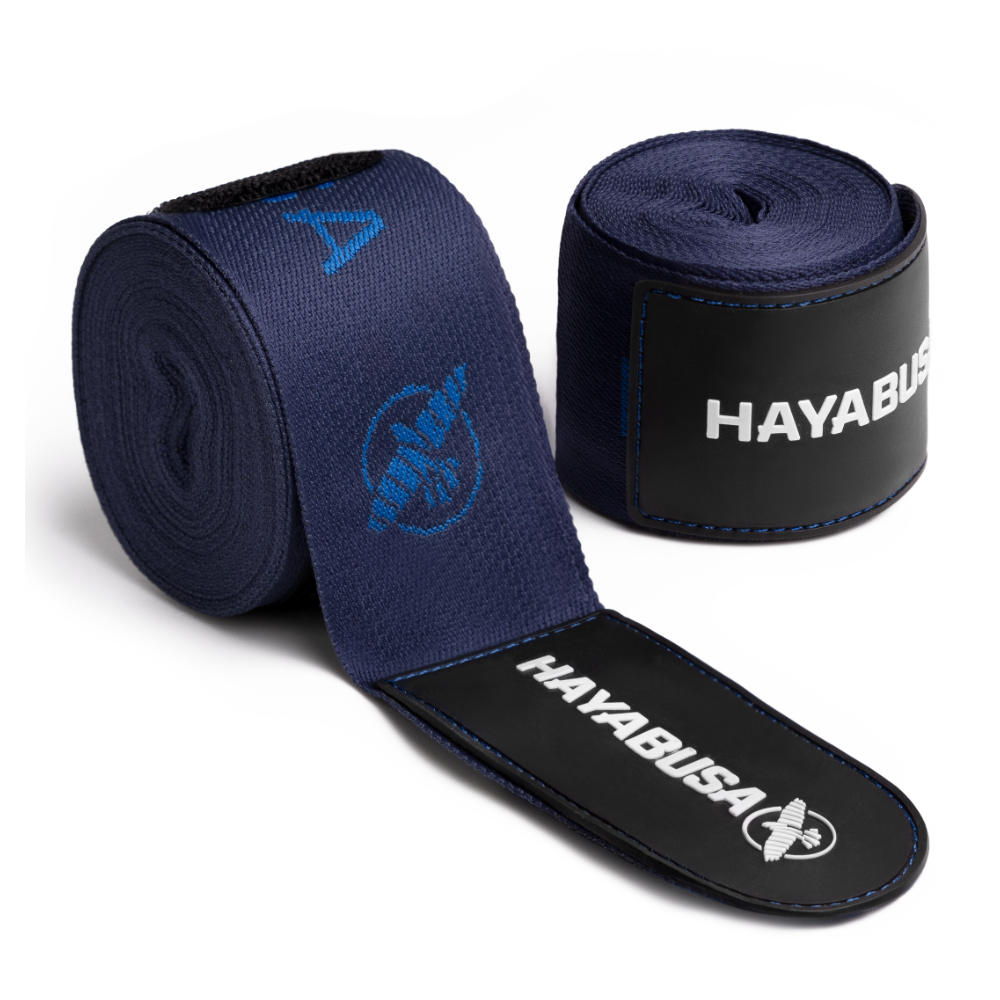 Hayabusa Boxbandagen Deluxe 4,5m Unelastisch, Blau