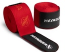 Hayabusa Boxbandagen Deluxe 4,5m Unelastisch, Rot