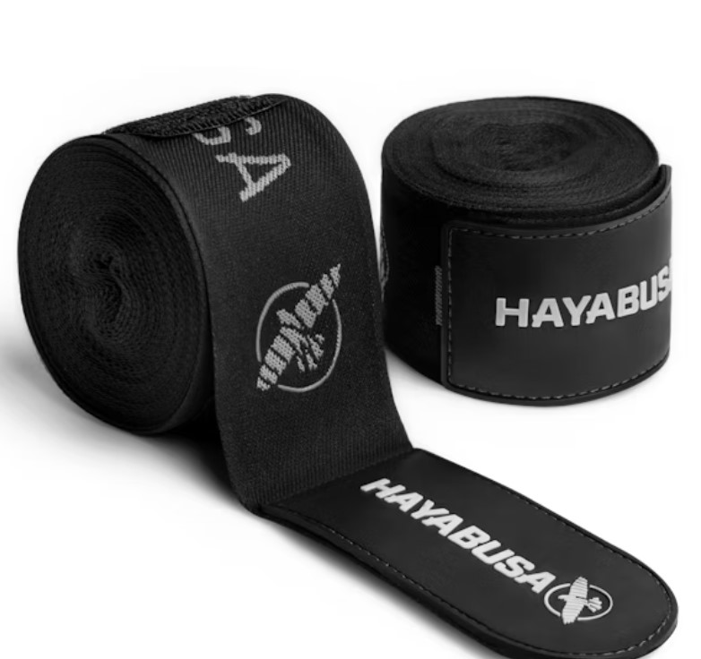 Hayabusa Boxbandagen Deluxe 4,5m, Schwarz