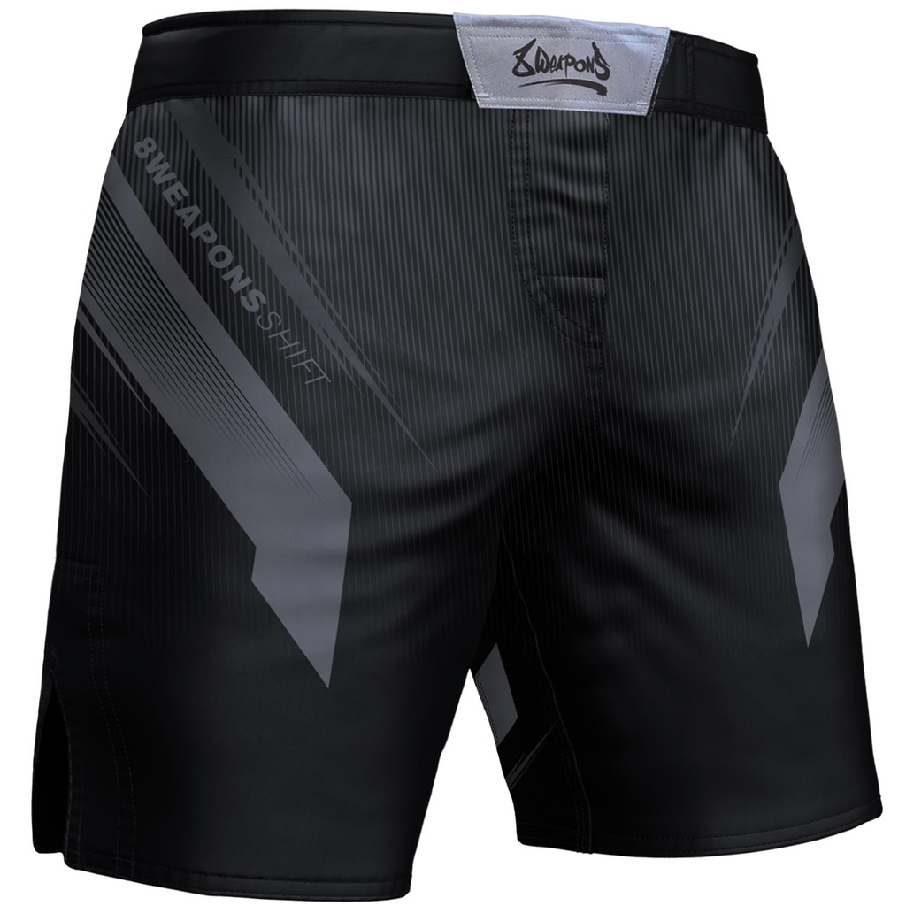 8Weapons Fight Shorts Shift, Black-Matte