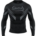 8Weapons Rash Guard Shift, Schwarz-Matt