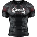 8Weapons Rash Guard Hit 2.0, Schwarz-Rot