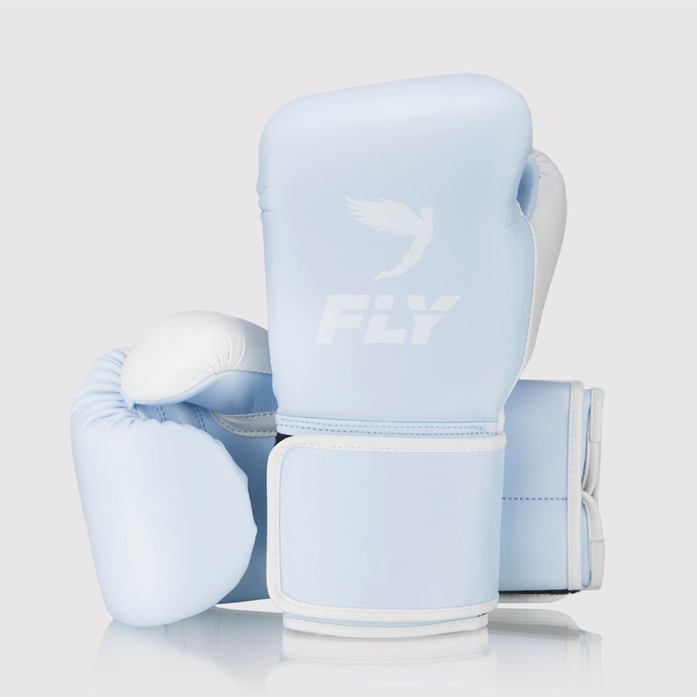 Fly Boxing Gloves Superloop X, Light Blue-White
