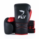 Fly Boxing Gloves Superlace, Black-Red