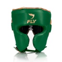 Fly Kopfschutz Cheek Protector Knight X, Grün-Gold