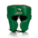 Fly Kopfschutz Knight X, Grün-Gold