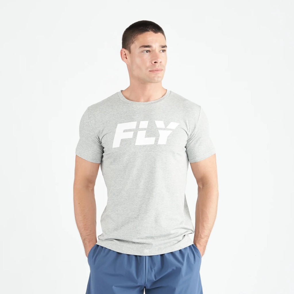 Fly T-Shirt Big Logo, Grau