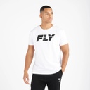 Fly T-Shirt Big Logo, Weiß