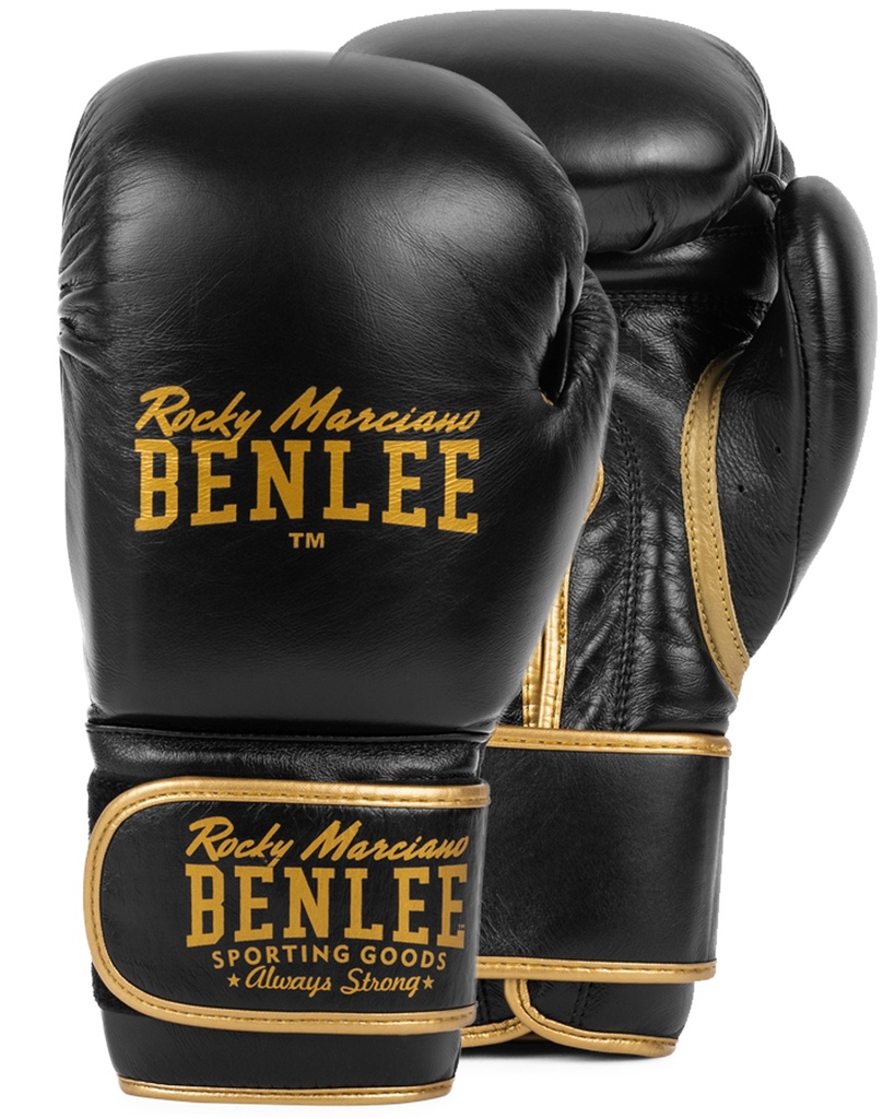 Benlee Boxing Gloves Basher, Black-Gold